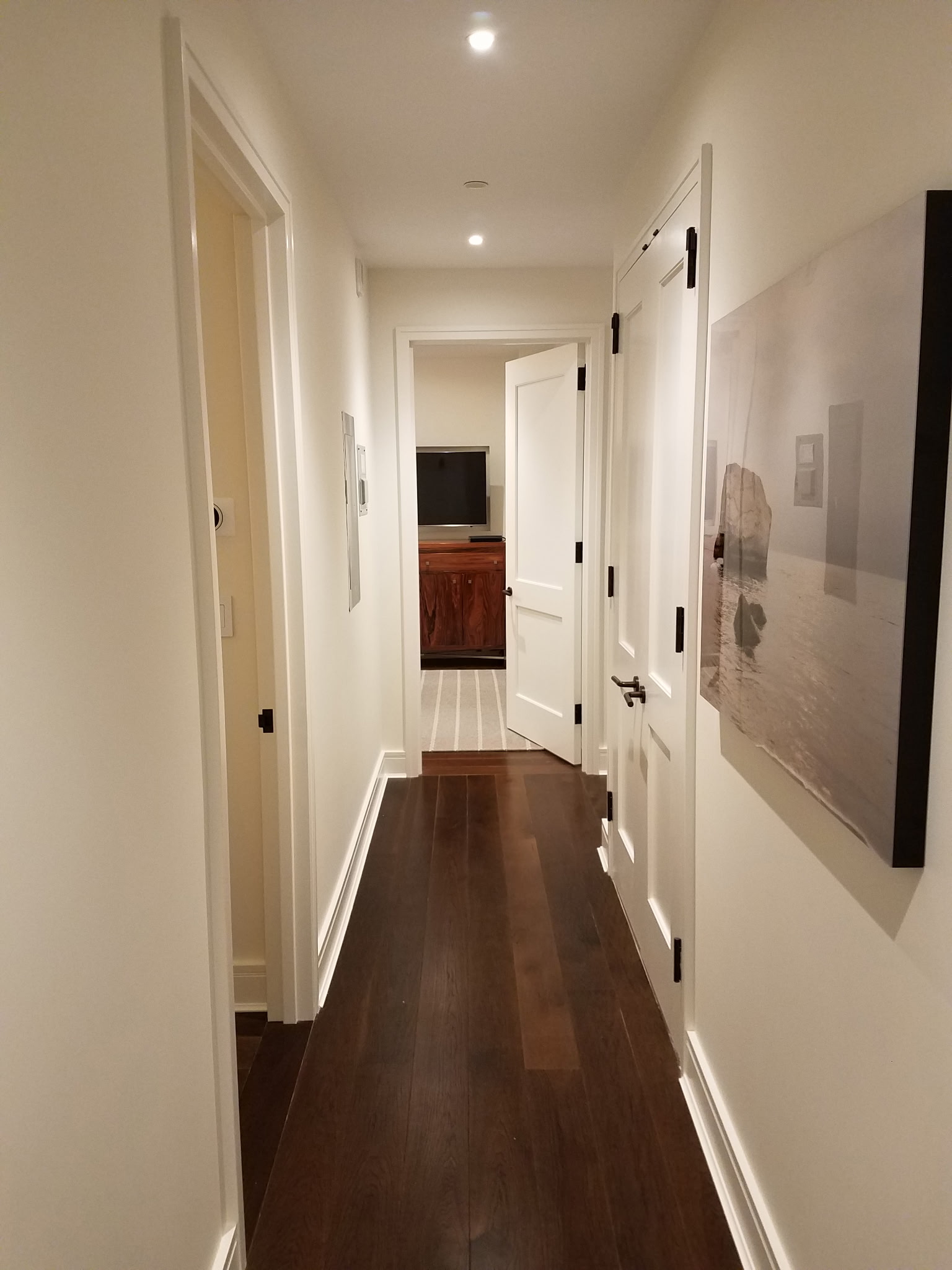 Commercial electrical panel installation