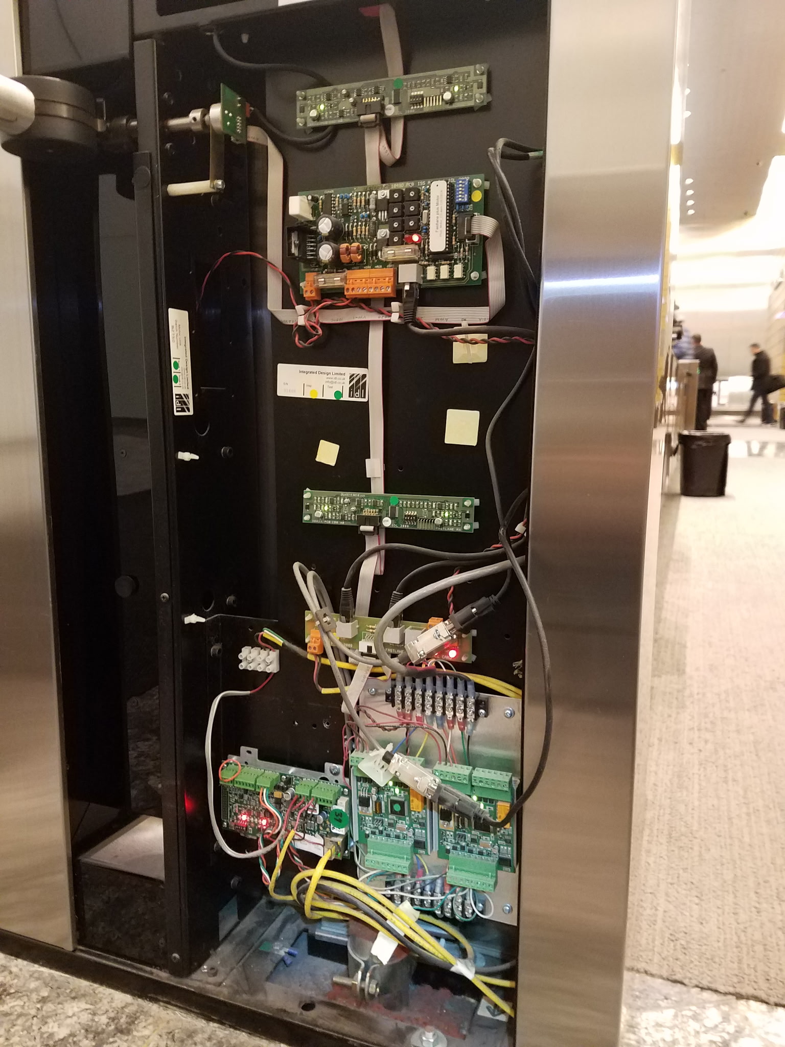 Commercial electrical panel installation