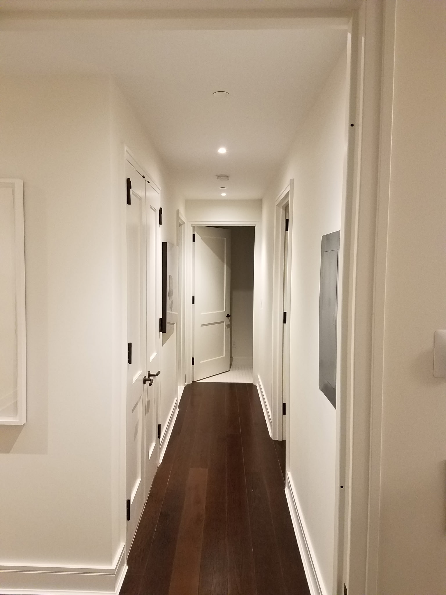 Commercial electrical panel installation