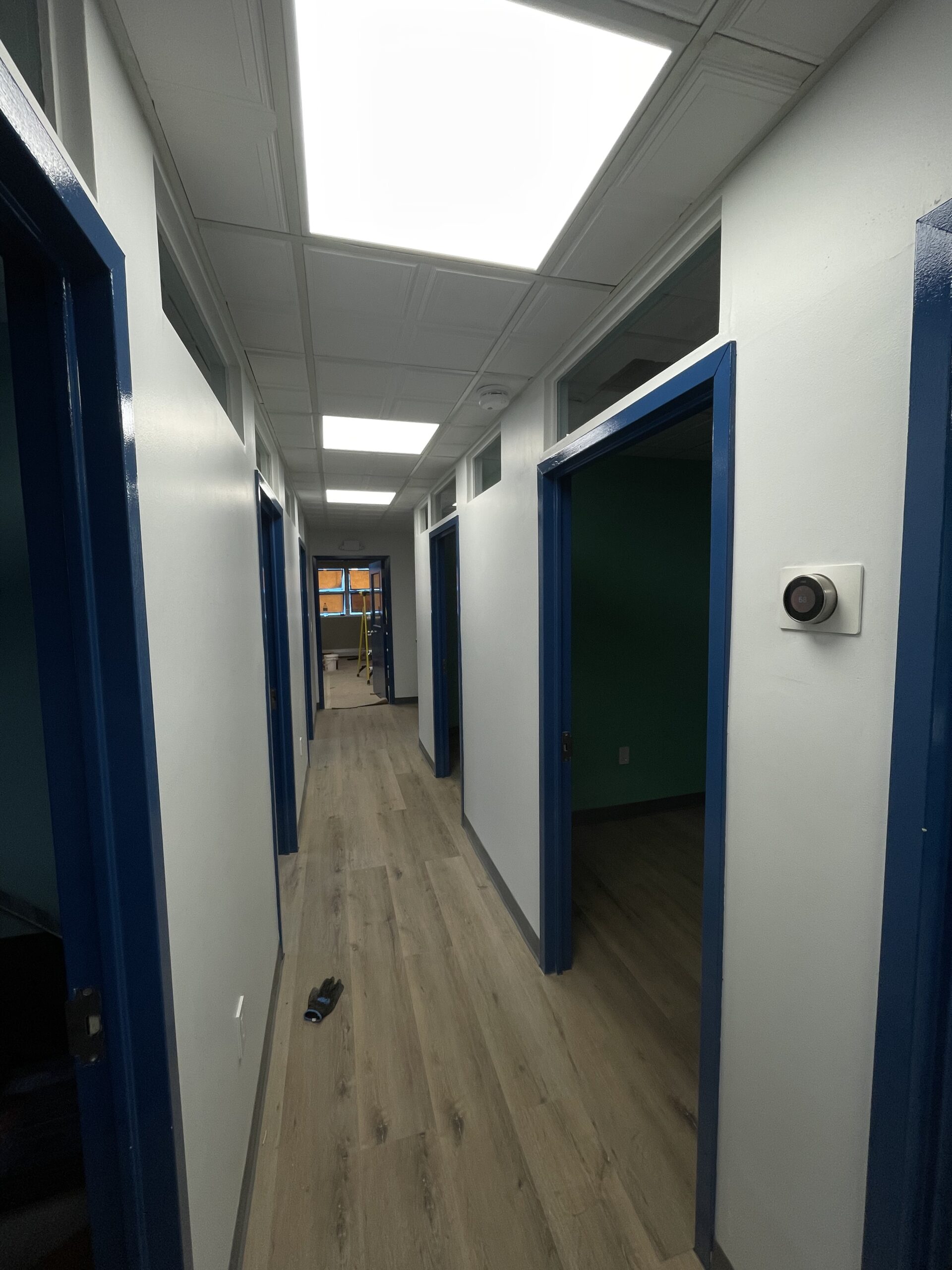 Commercial electrical panel installation