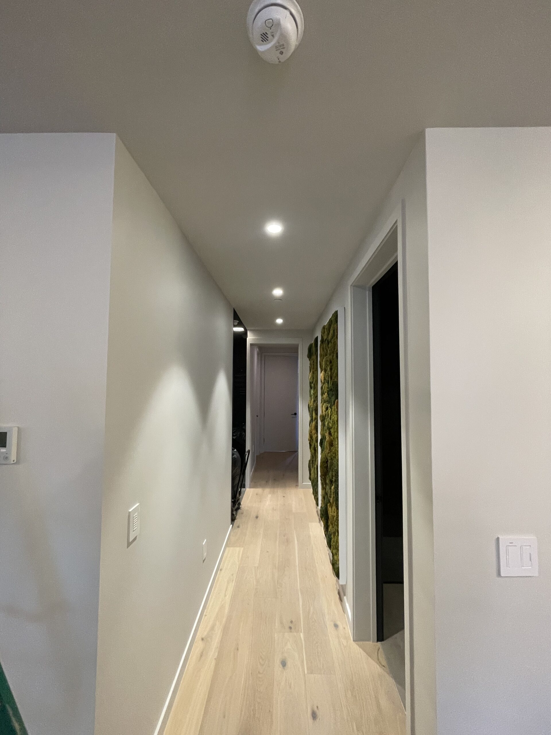 Commercial electrical panel installation