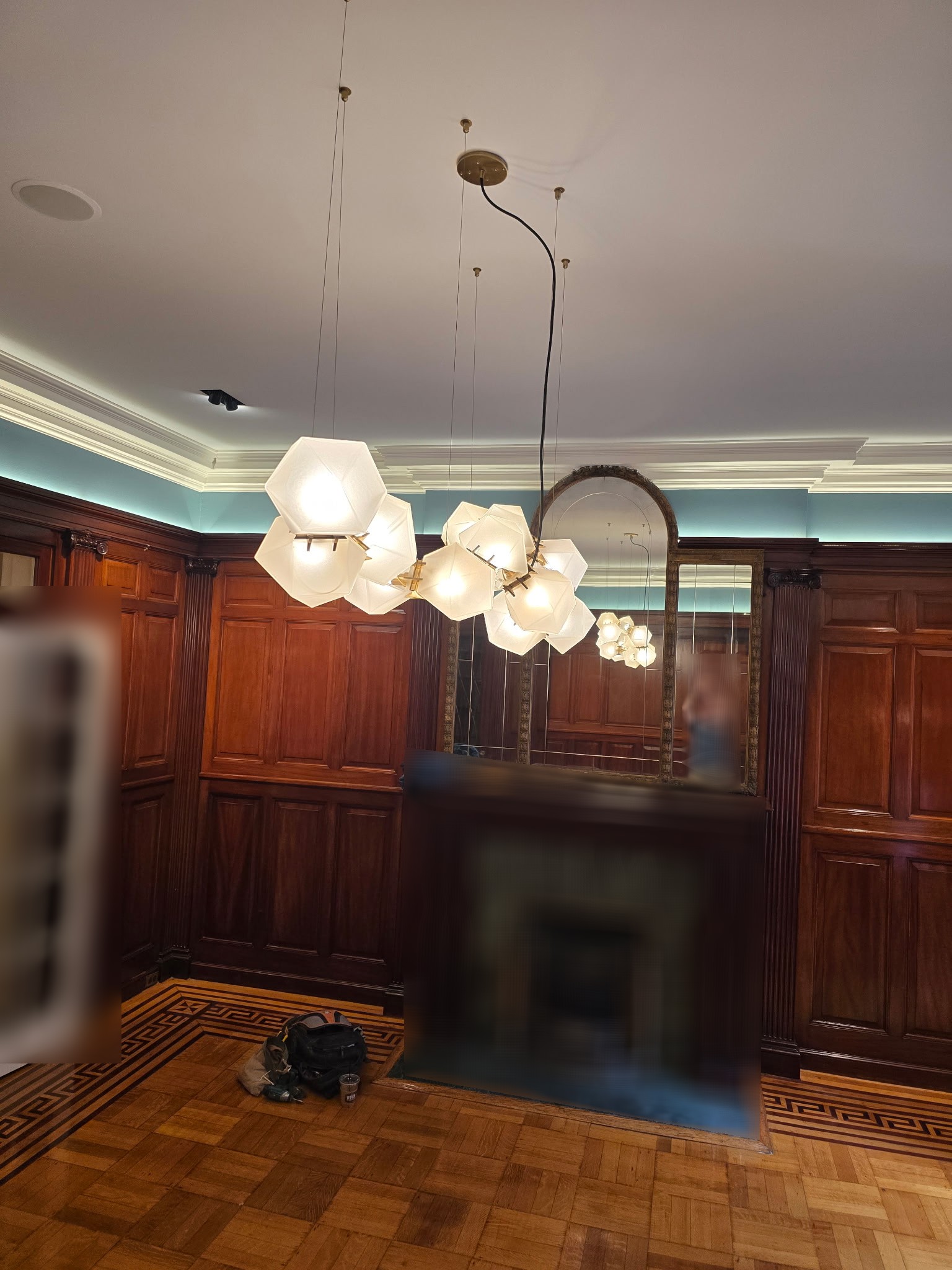 Commercial electrical panel installation