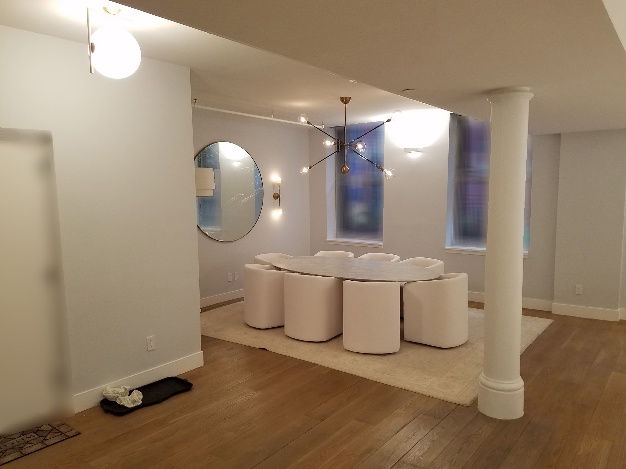 Commercial electrical panel installation