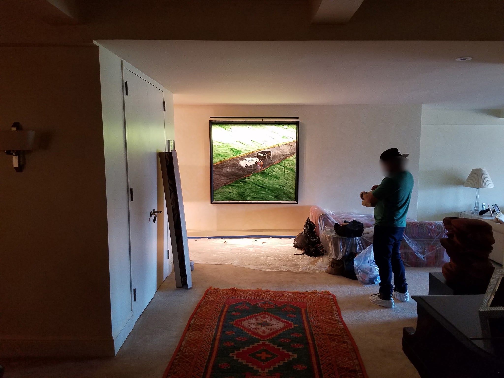 Commercial electrical panel installation