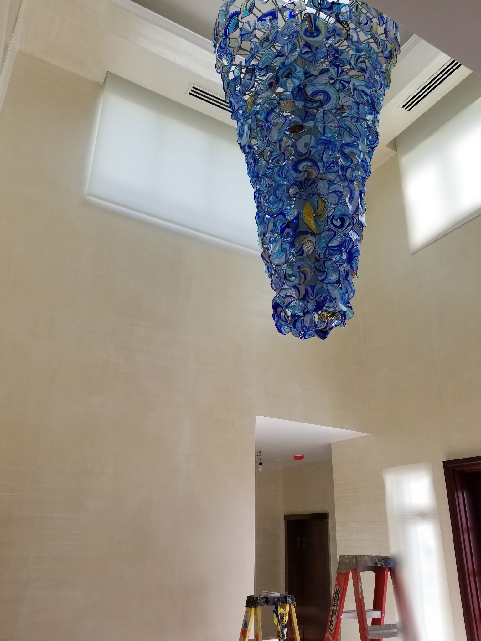 Commercial electrical panel installation