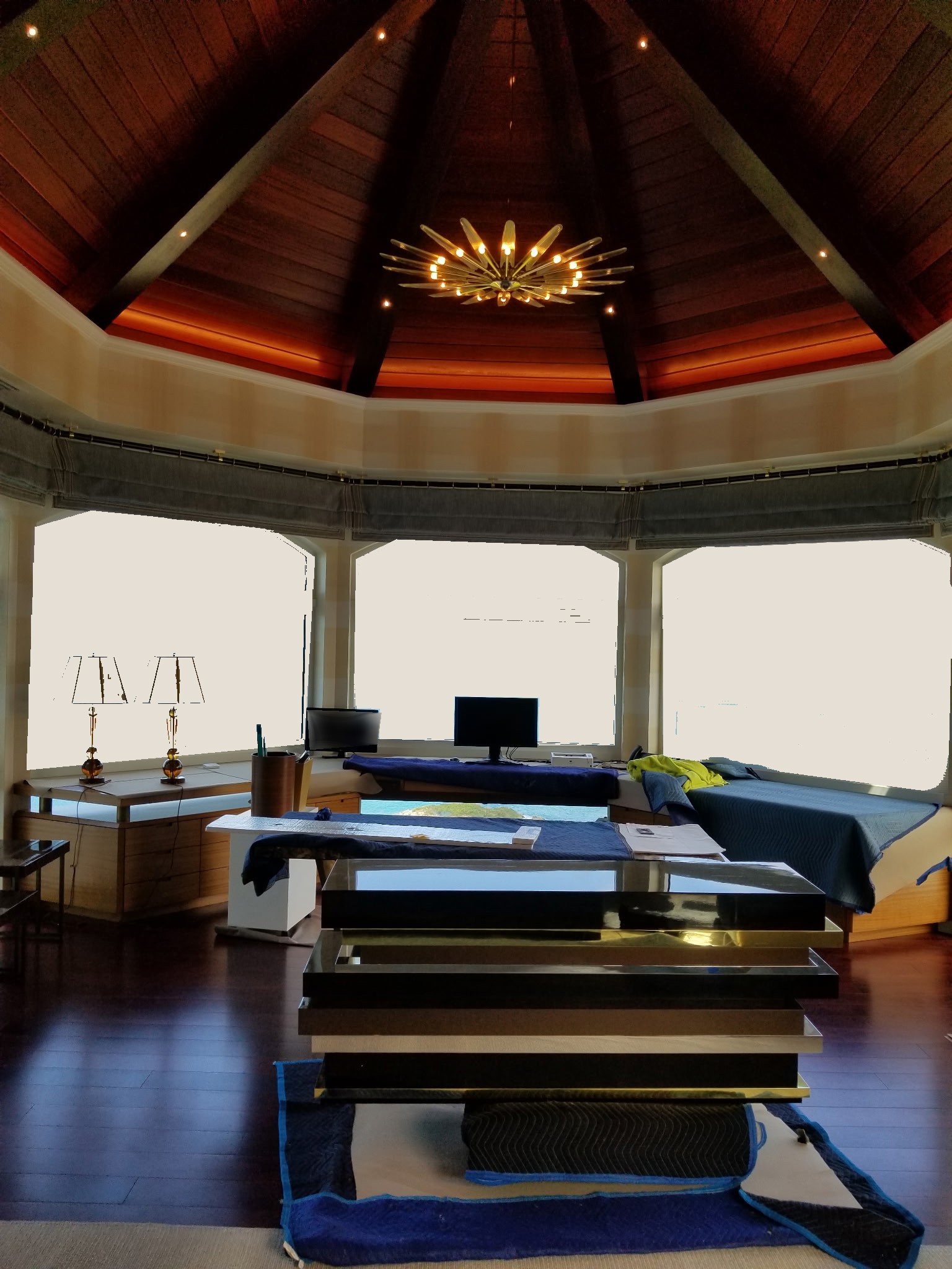 Commercial electrical panel installation