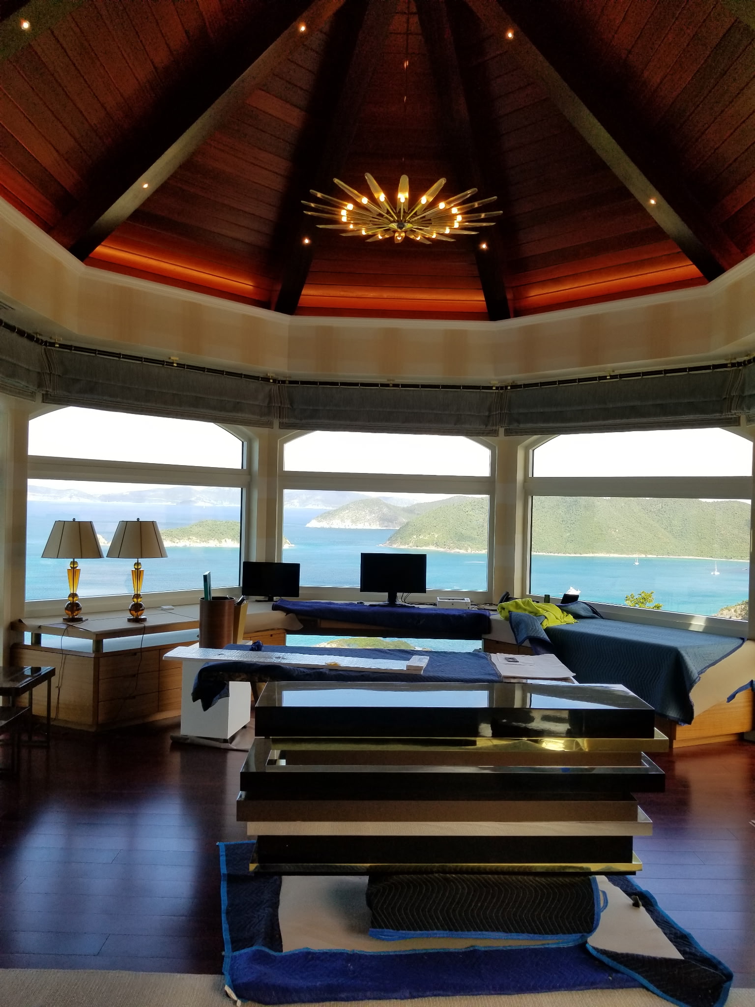 Commercial electrical panel installation