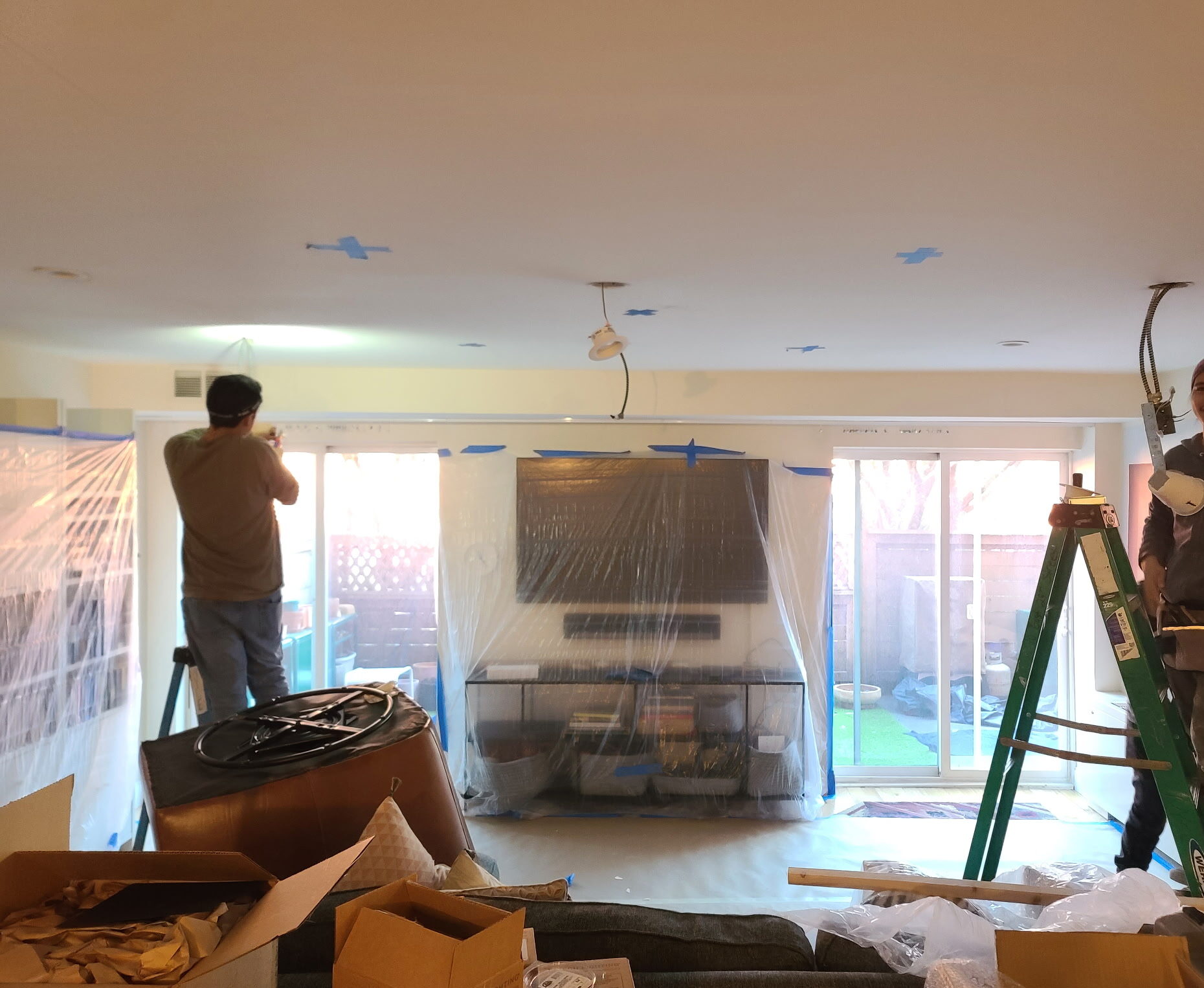 Commercial electrical panel installation