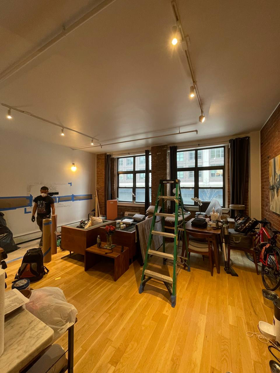 Commercial electrical panel installation