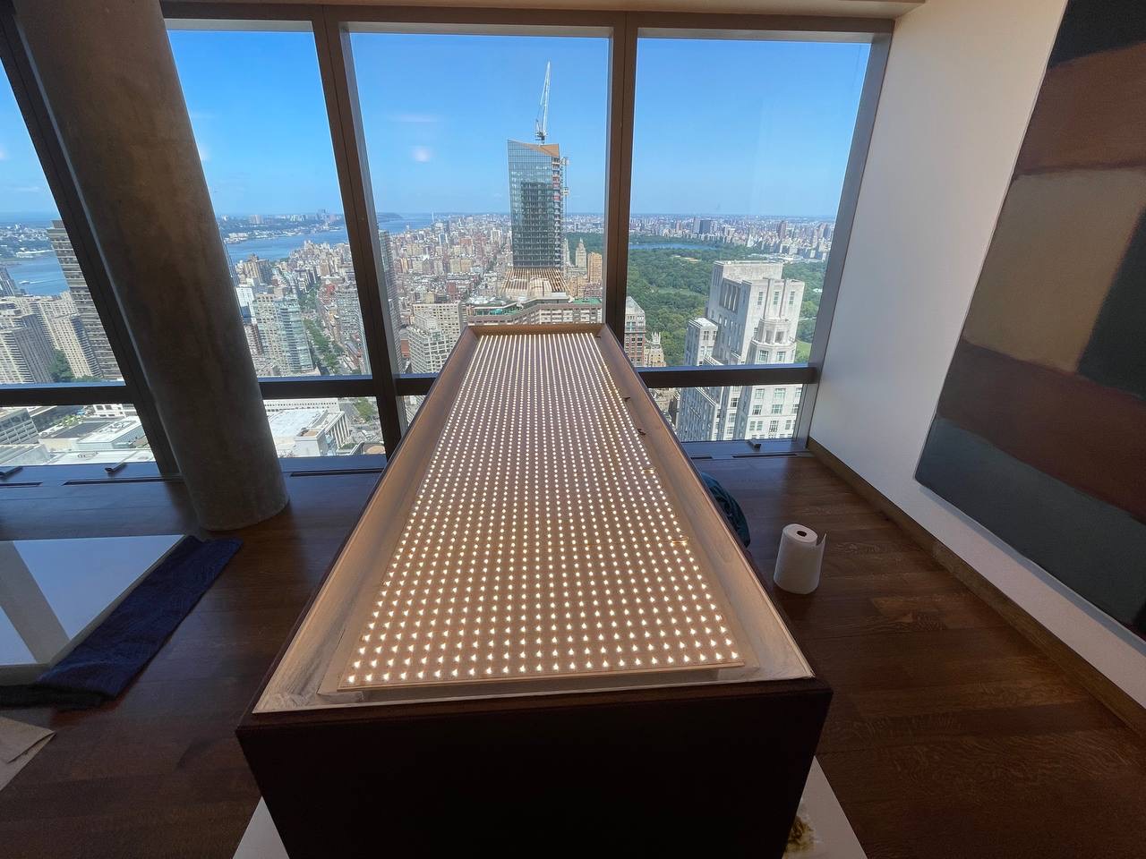 Commercial electrical panel installation